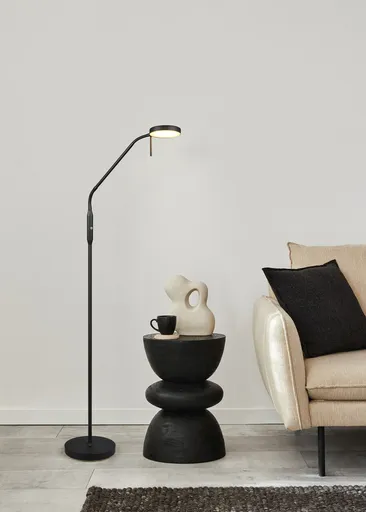 Lampadar Moreno, RL, 22x11x160.5 cm, 3W, 1x SMD, metal, negru mat