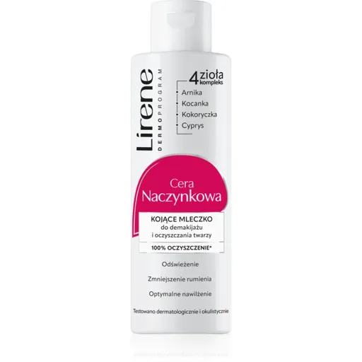 Lirene Redness Lapte demachiant nutritiv pentru față și ochi 200 ml