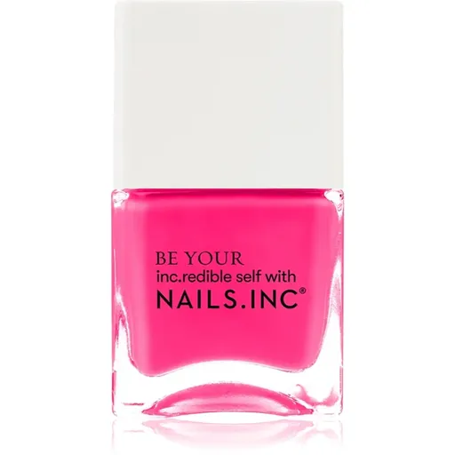 Nails Inc. Neon lac de unghii cu stralucire neon culoare Sun Street Pessage 14 ml
