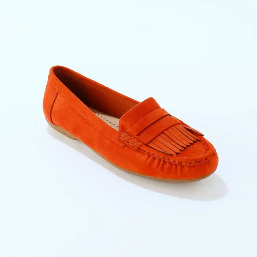 Mocasini flexibili din microfibră