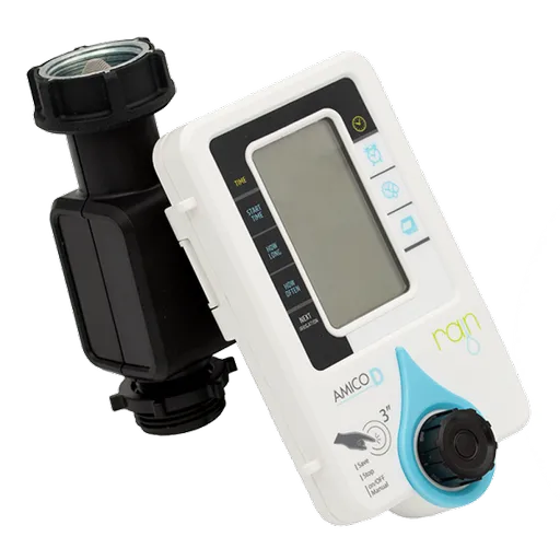 Programator automat pentru sisteme de irigare, 40 l/min, 1 zona, 1 program, AMICO D