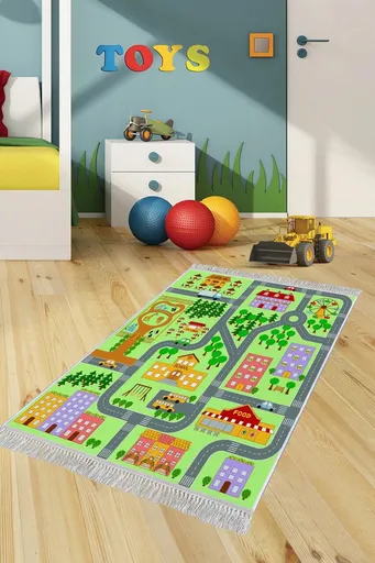 Covor, ELS547, 100x150 cm, Multicolor