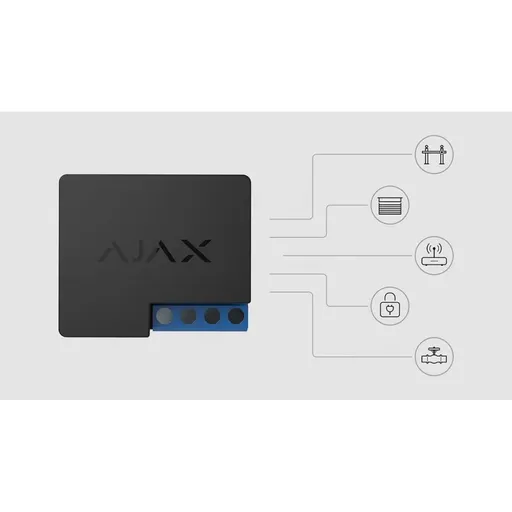 Releu wireless AJAX WallSwitch BL