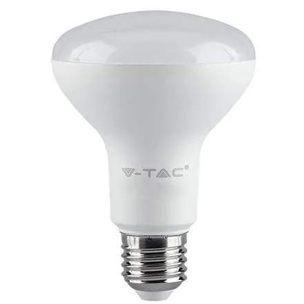 Bec LED R80 E27 10W 4000K alb netru, cip Samsung V-TAC SKU-21136