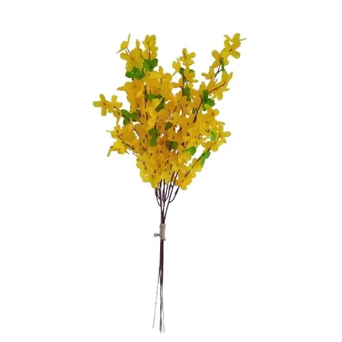 Buchet artificial Ploaie de aur 5 buc, 51 cm