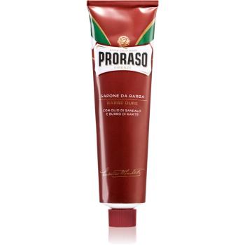 Proraso Red săpun de ras pentru bărbi dure in tub 150 ml