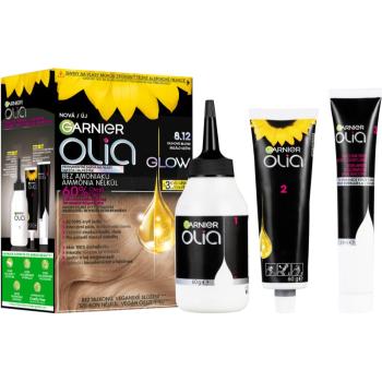 Garnier Olia Big Kit Culoare permanenta pentru par culoare 8.12 Iridescent Blonde 1 buc