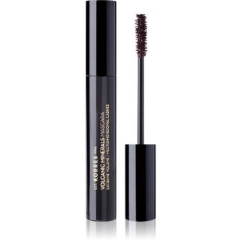 Korres Volcanic Minerals mascara pentru extra volum culoare 02 Plum Brown 11 ml