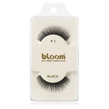 Bloom Natural gene false din par natural No. 1 (Black) 1 cm