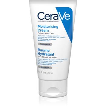 CeraVe Moisturizers Crema hidratanta pentru fata si corp pentru pielea uscata sau foarte uscata 50 ml