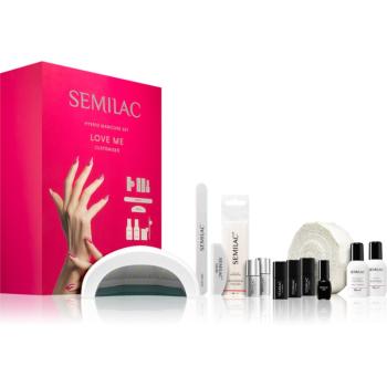 Semilac UV Hybrid Love Me set pentru manichiură perfectă