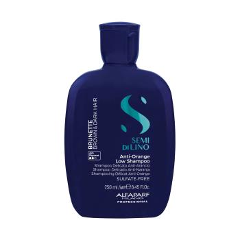 Alfaparf Milano Șampon neutralizant tonuri portocalii Semi Di Lino Brunette (Anti-Orange Low Shampoo) 250 ml