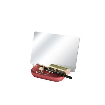 Oglindă cosmetică Kleine Wolke Tray, roz, roz