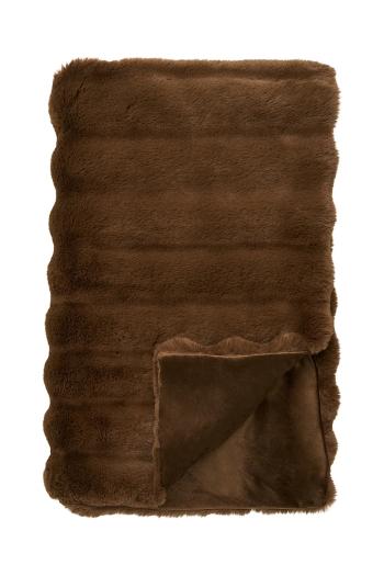 House Nordic pléd Galena 130 x 180 cm barna