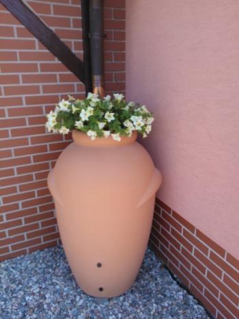 Rezervor de apă de ploaie Amforă de grădinăteracotă