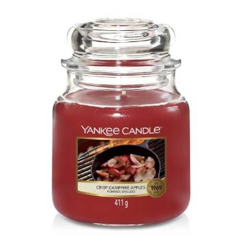 Yankee Candle Lumânare aromatică Classic Crisp Campfire Apples 411 g