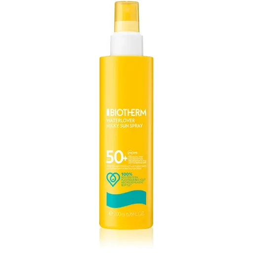 Biotherm Waterlover Milky Sun Spray SPF 50+ cremă pentru plaja SPF 50+ 200 ml