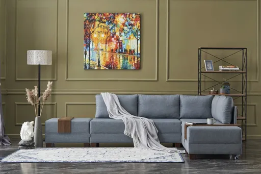 Coltar, Atelier del Sofa, 825BLC2669, Albastru