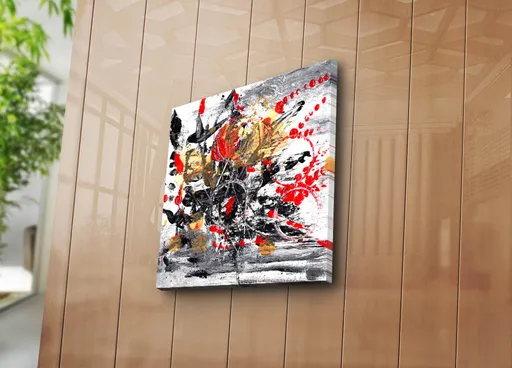 Tablou decorativ, 4545K-98, Dimensiune: 45 x 45 cm, Multicolor