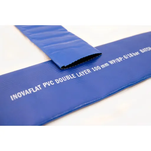 Furtun Pompieri, Furtun Irigatii Ultra Rezistent Inovaflat M - 3 Toli, Rola 50 m, presiune lucru 6 bari