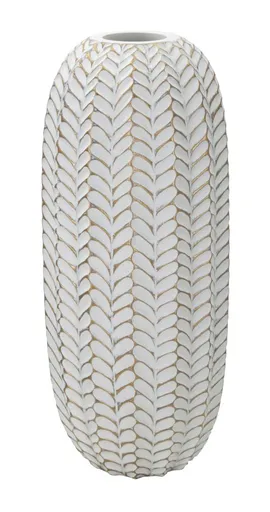 Mauro Ferretti Vaza Rasina Frunza cm Ø 18,5X46 | Aosom Romania