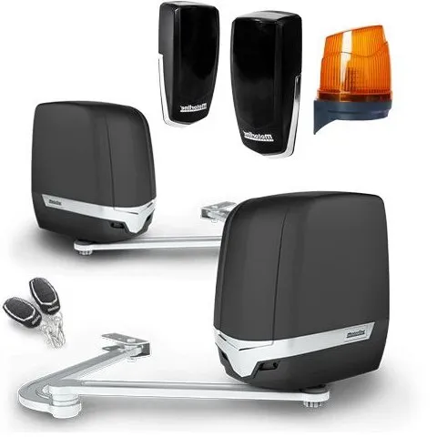 Kit automatizare porti batante Motorline TELICA230-KIT cu brat articulat, uz rezidential