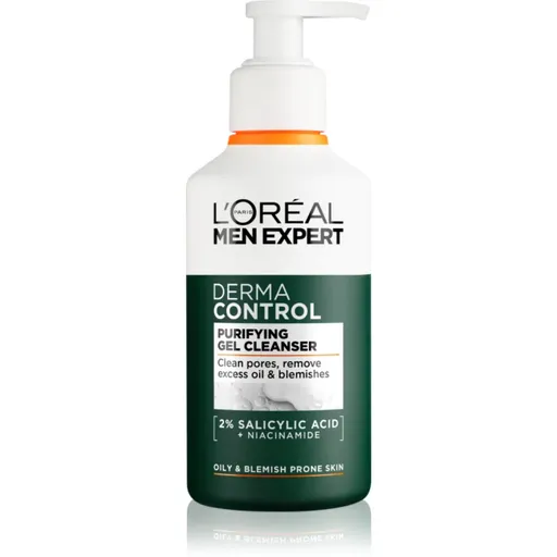 L’Oréal Paris Men Expert Derma Control gel de curățare cu niacinamidă 260 ml