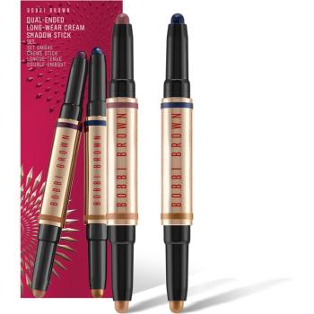 Bobbi Brown Holiday Dual-Ended Long-Wear Cream Shadow Stick Set set cadou pentru ochi 2 buc