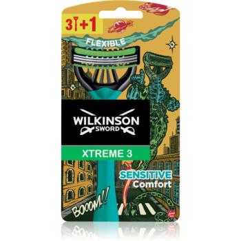 Wilkinson Sword Xtreme 3 Sensitive Comfort (limited edition) aparat de ras de unică folosință pentru bărbați 4 buc