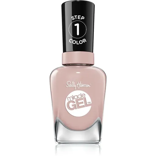 Sally Hansen Miracle Gel™ gel de unghii fara utilizarea UV sau lampa LED culoare Shock & Mauve 14,7 ml