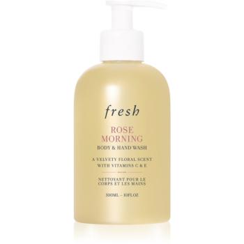 fresh Rose Morning Body & Hand Wash gel de duș de trandafir 300 ml