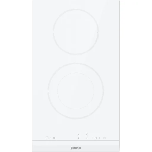 Plita vitroceramica incorporabila Gorenje ECT322WCSC, 2900W, 2 zone, 8 trepte, StopGo, StayWarm, Electrica, Alb