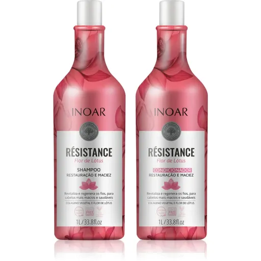 INOAR Résistance Flor de Lótus set pentru par deteriorat