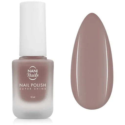 NaniNails NANI Super Shine lac de unghii cu rezistenta indelungata culoare Caramel Veil 10 ml