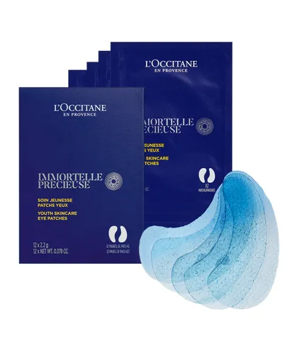L'Occitane en Provence Imortelle Precieuse Eye Mask Set (Eye Patches) 12 x 2,2 g