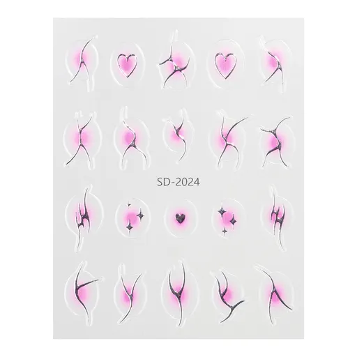 Abtibild unghii 3D Oranjollie SD-2024