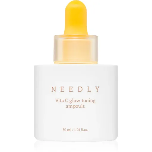 NEEDLY Vita C Glow Toning Ampoule ser stralucire cu vitamina C pentru strălucirea și netezirea pielii 30 ml