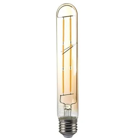 Bec LED T30 E27 cu filament 6W 2200K alb cald V-TAC SKU-217143