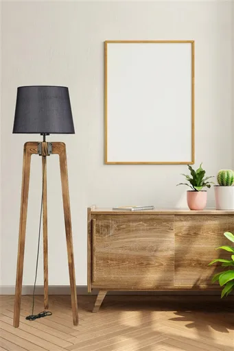 Lampadar, Opviq, 534LUN4418, Nuc / Negru