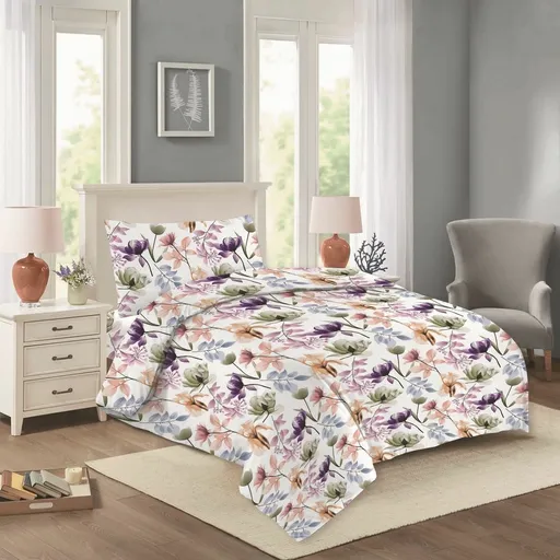 Lenjerie de pat din bumbac Nela 19 Verona , 140 x200 cm, 70 x 90 cm