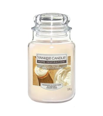 Yankee Candle Lumânare parfumată Home Inspiration mare Vanilla Frosting 538 g