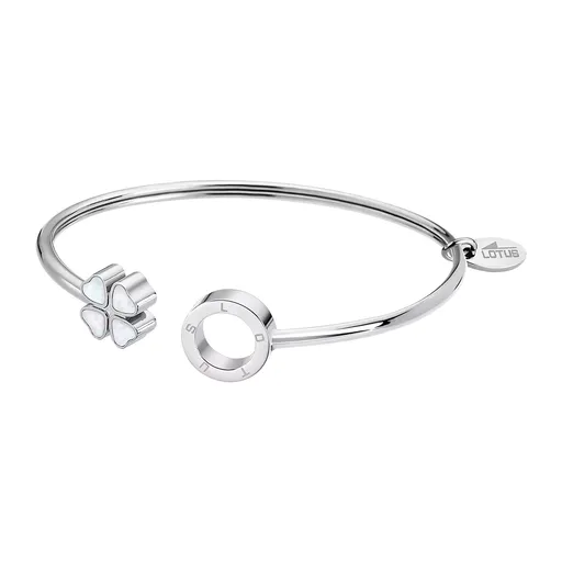 Lotus Style Brățară din oțel solid cu trifoi femeie de bază LS2183-2/1