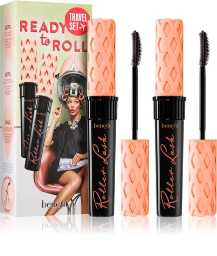 Benefit Rimel pentru ondularea perfectă a genelor Roller Lash (Super Curling & Lifting Mascara) 2x8,5 g