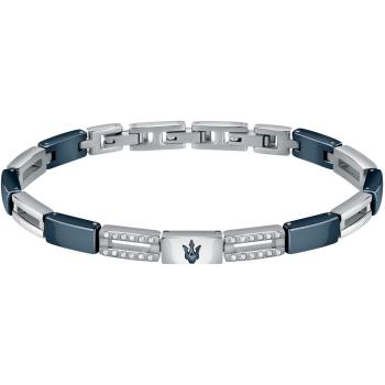 Maserati Brățară modernă pentru bărbați cu cristale Ceramic JM223ATZ23