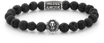 Rebel&Rose Brățară din mărgeleBlack Moon RR-8L021-S 19 cm - L