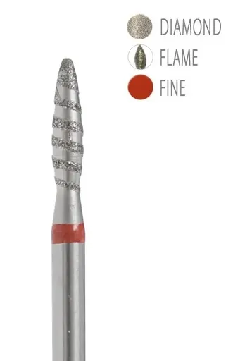 Bit (Cap) Freza Unghii Tornado Diamantat, Fin TR02 - 14537507