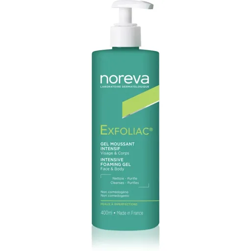 Noreva Exfoliac Intensive Foaming Gel gel spumant de curatare impotriva imperfectiunilor pielii 400 ml