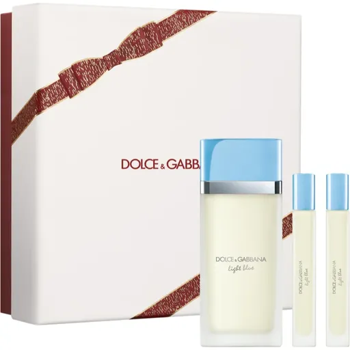 Dolce&Gabbana Light Blue EDT Trio Gift Set set cadou pentru femei