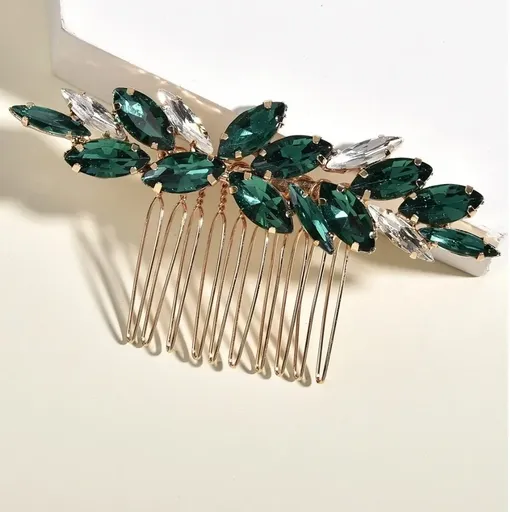 Accesoriu de Par Pieptan Emerald Green - 19007552