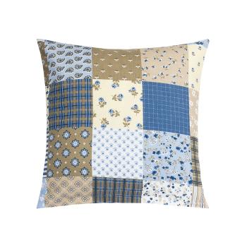 Bellatex Pernă Adéla Patchwork albastru , 40 x 40cm